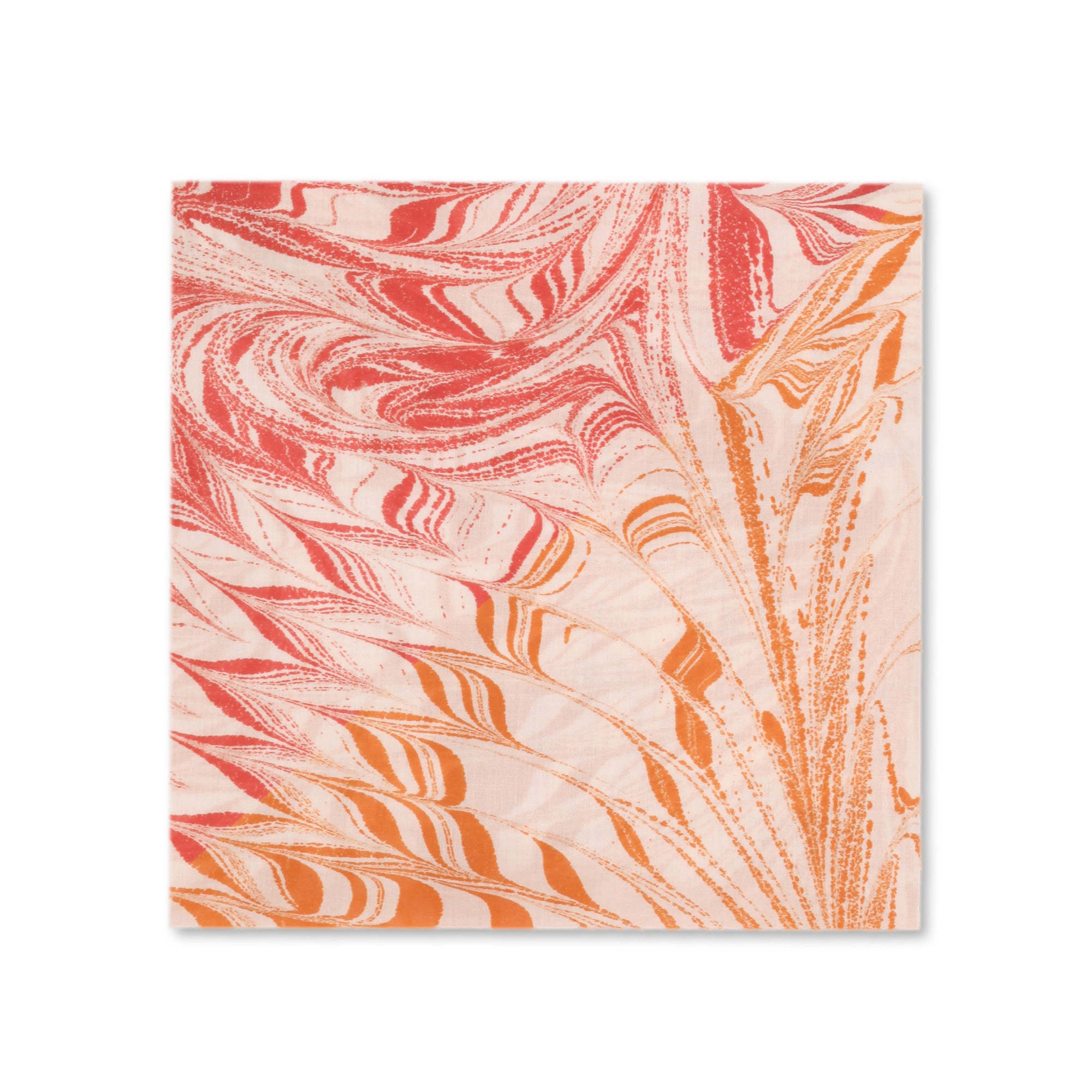 Bosphorus Waves Şal/Pareo - Turuncu & Kırmızı