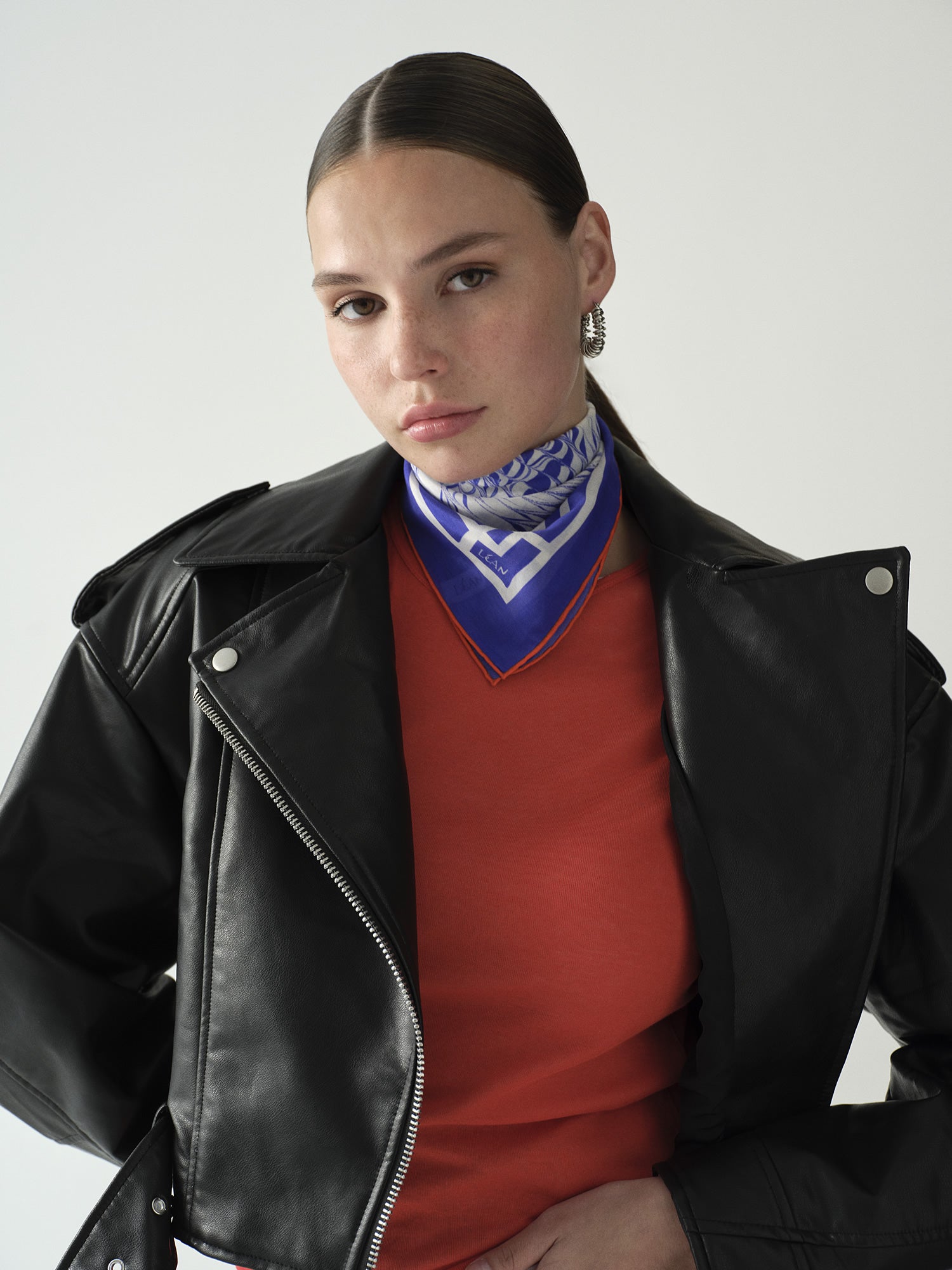 Bosphorus Waves Bandana - Mavi