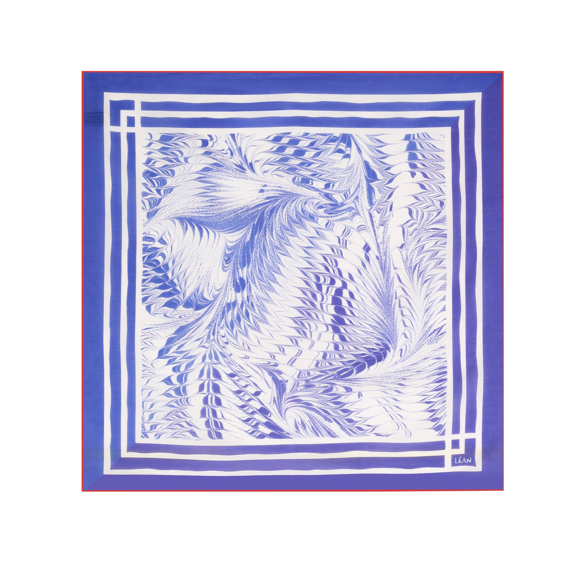 Bosphorus Waves Bandana - Mavi