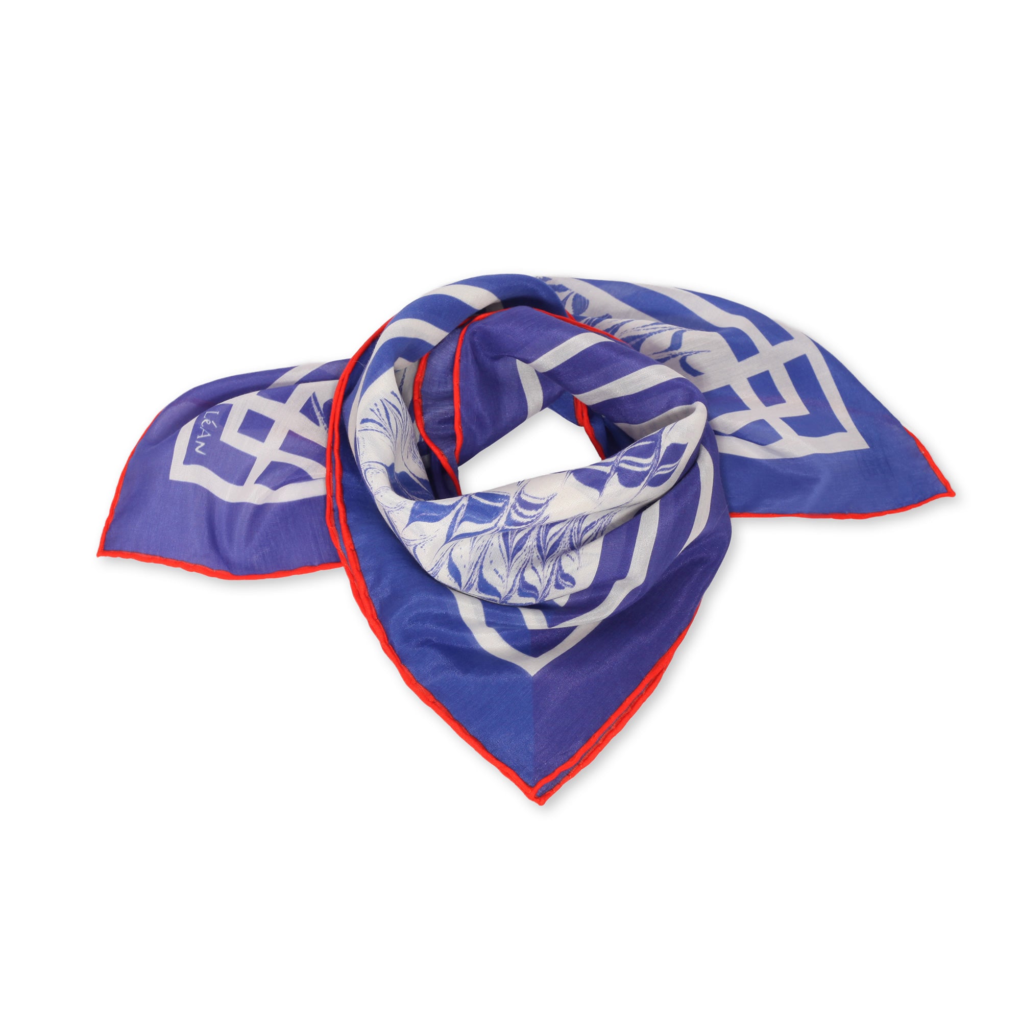 Bosphorus Waves Bandana - Mavi