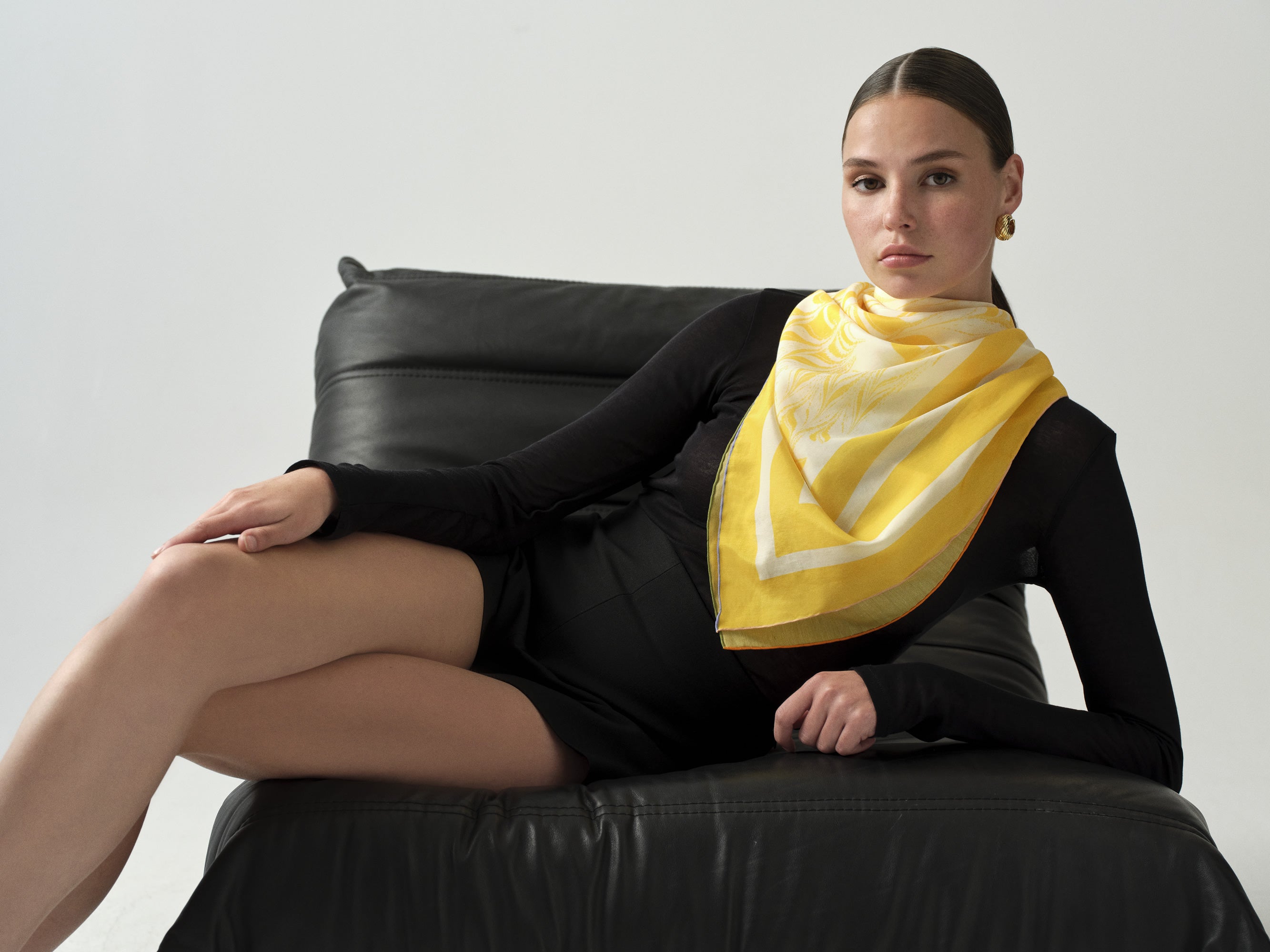 Bosphorus Waves Şal/Pareo - Sarı