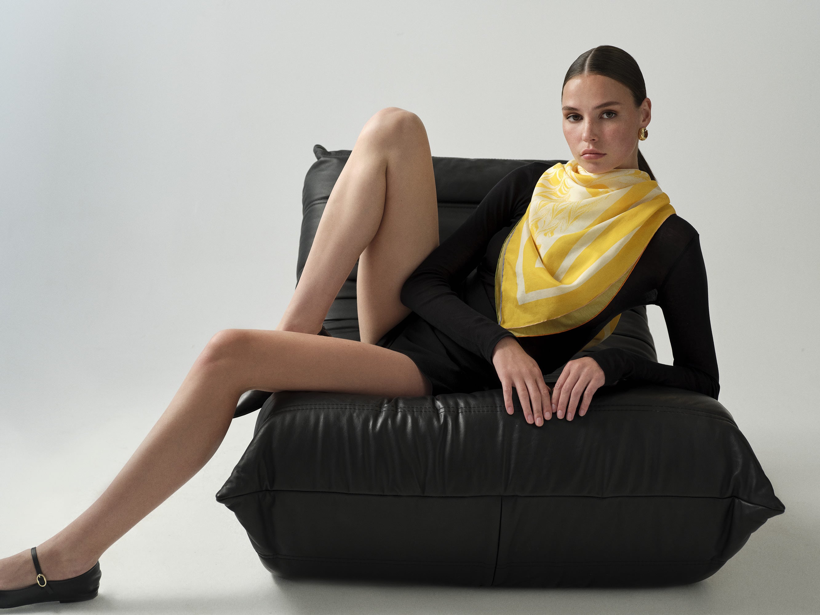 Bosphorus Waves Şal/Pareo - Sarı