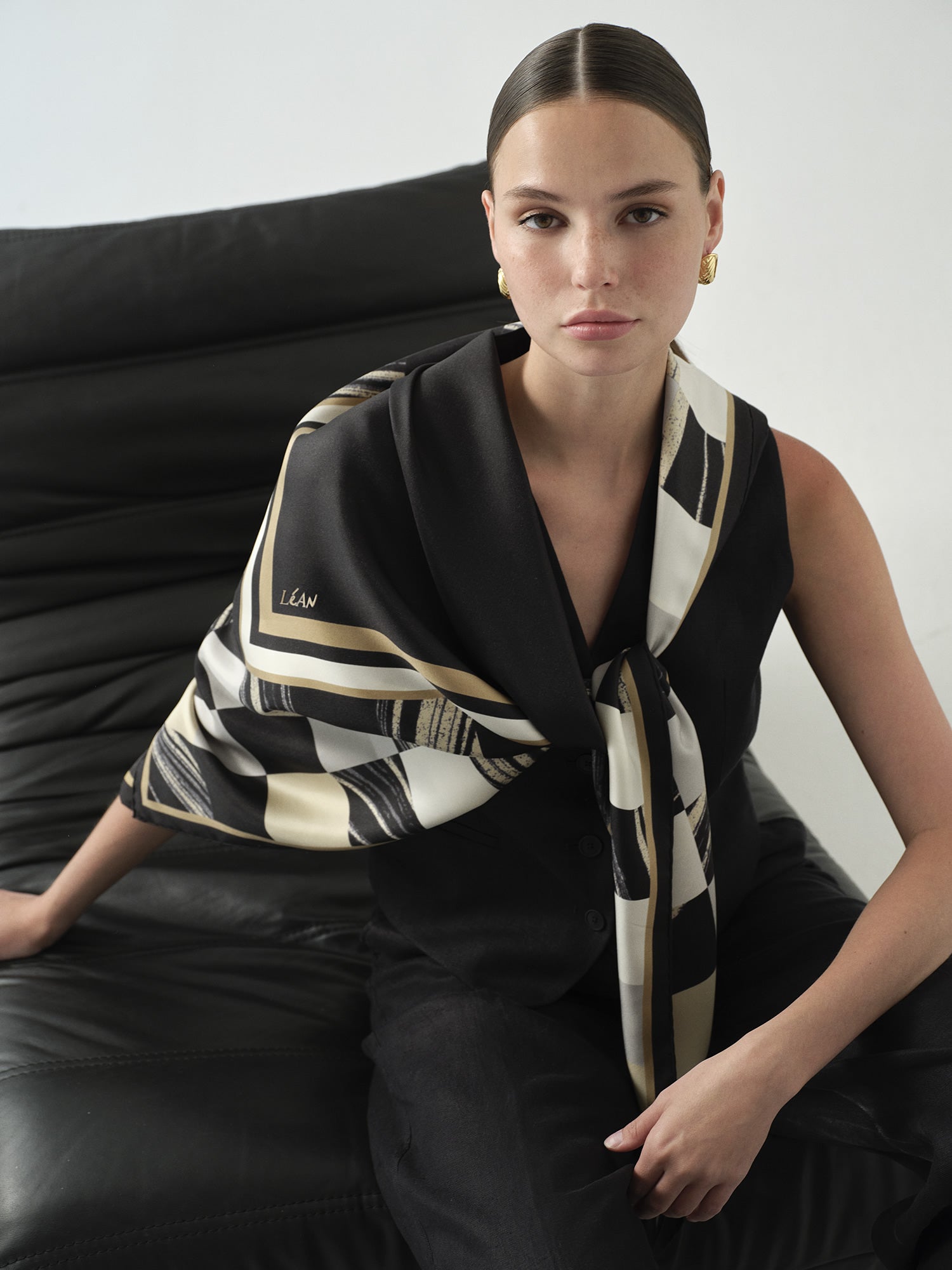 Gold Queen İpek Fular